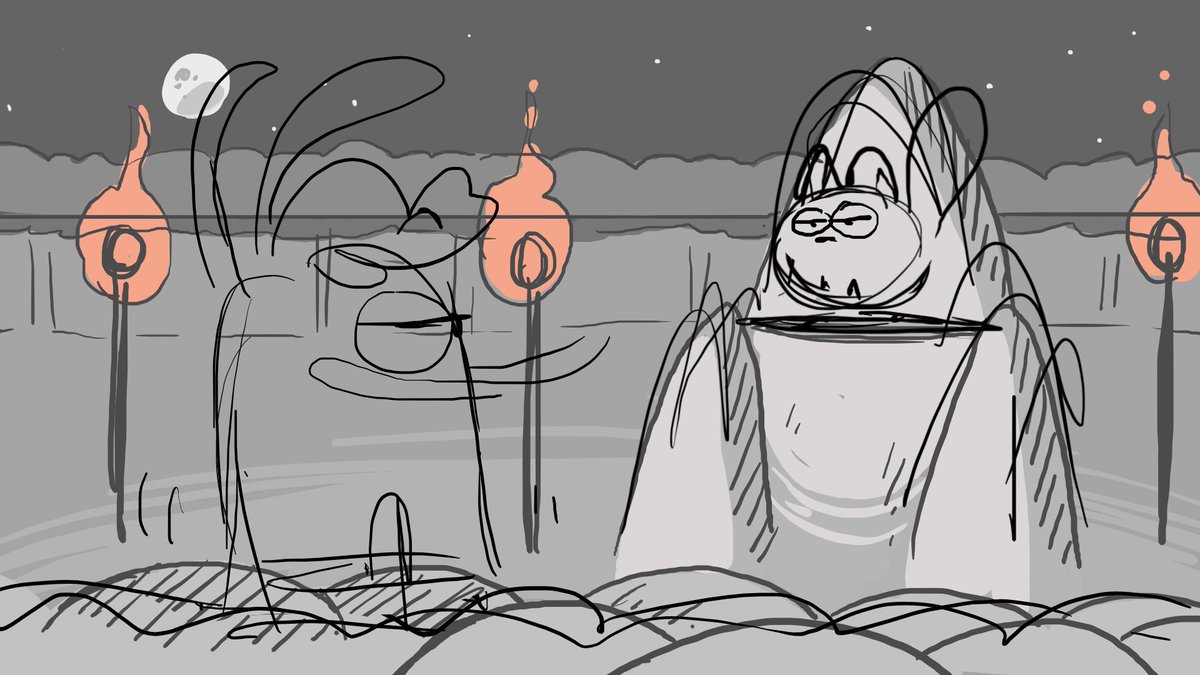 here's a few of the boards I did for a Coral &amp; PB short, they are definitely not the best but the goal was to finish it and it's about 95% there. I got demotivated working on it because of my own voice acting being bad but I'll try to work on it again 2018. 