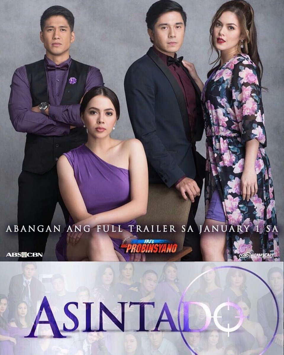 OFCJuliaMSquad's tweet photo. What a great way to start our year. Watch the full trailer of Asintado tomorrow https://t.co/o1X9myAuZD