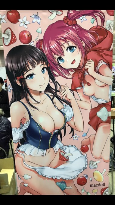 コミケお疲れ様でした!お越し頂いた皆様はありがとうございました!本日飾っていた布を貼っておきます。 