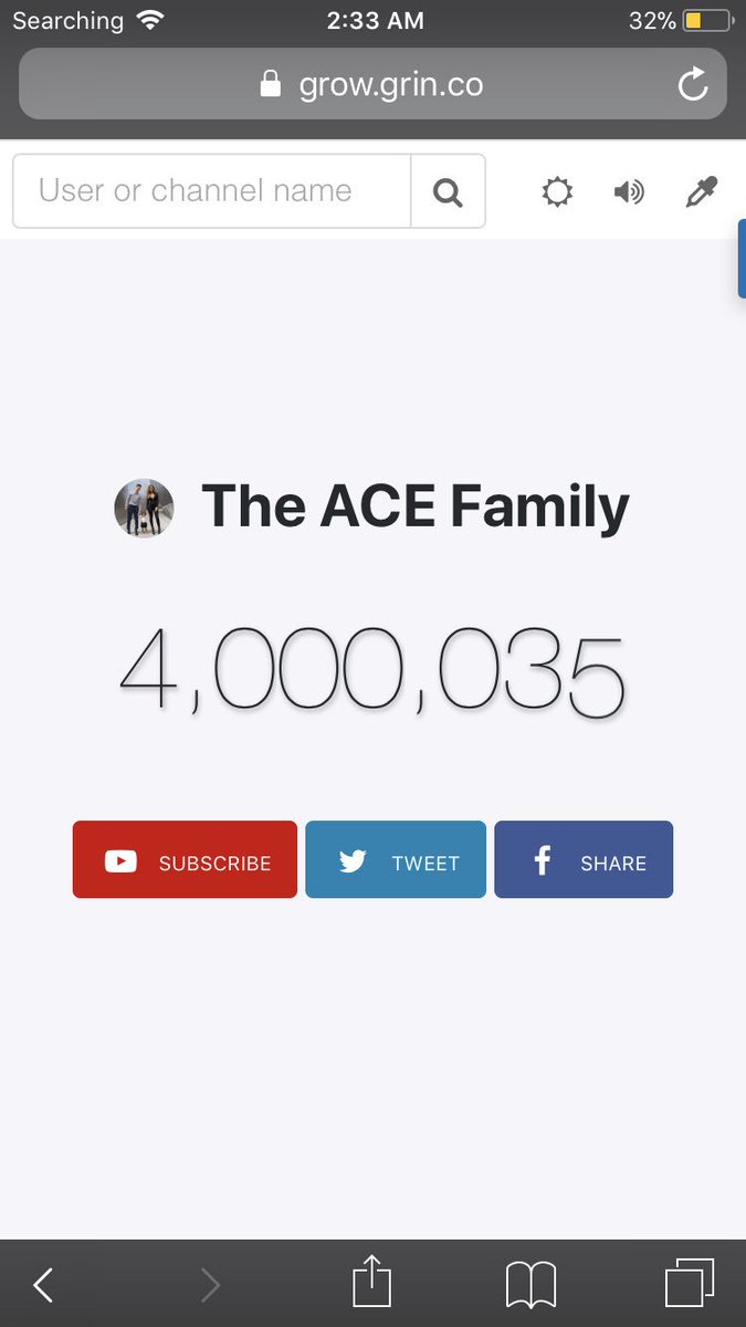 Johnnyveiga's tweet photo. Congrats to The Ace Family 4 million subsss letsss get itttt 🔥 @AustinMcbroom @CatherinePaiz https://t.co/UDM0Kz2b2Q