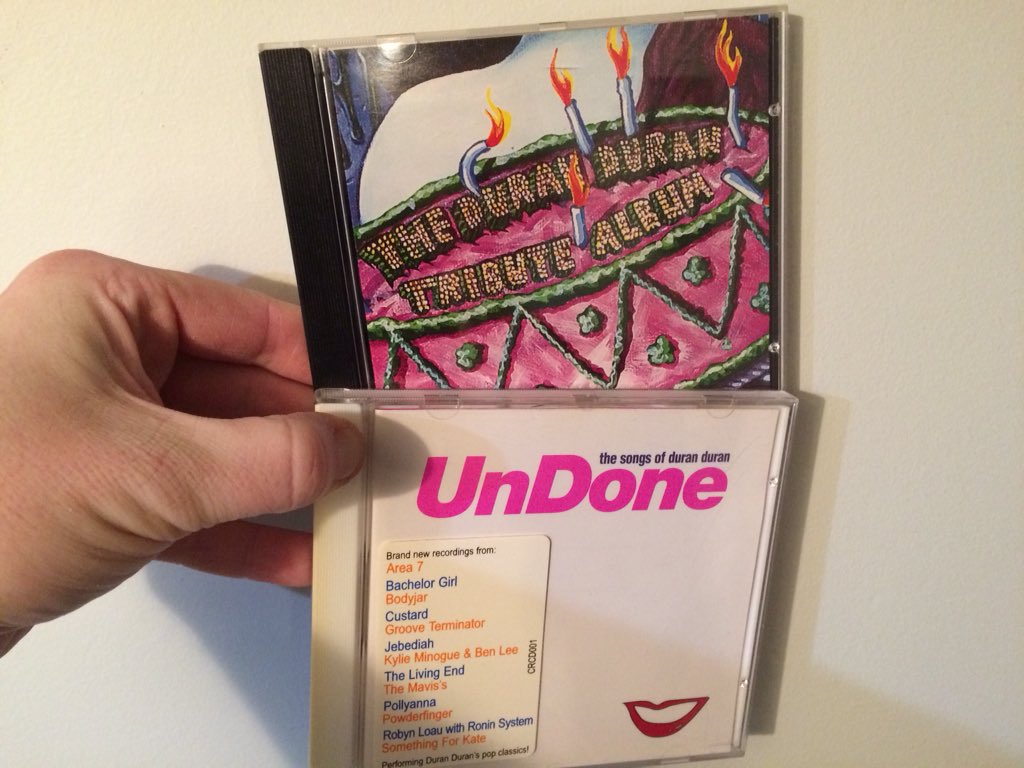 MyDuranMusic's tweet photo. 2 of my favourite tribute @duranduran albums. Aussie tribute and the original tribute album with some great different takes on DD songs. https://t.co/mn3g9lmOBL
