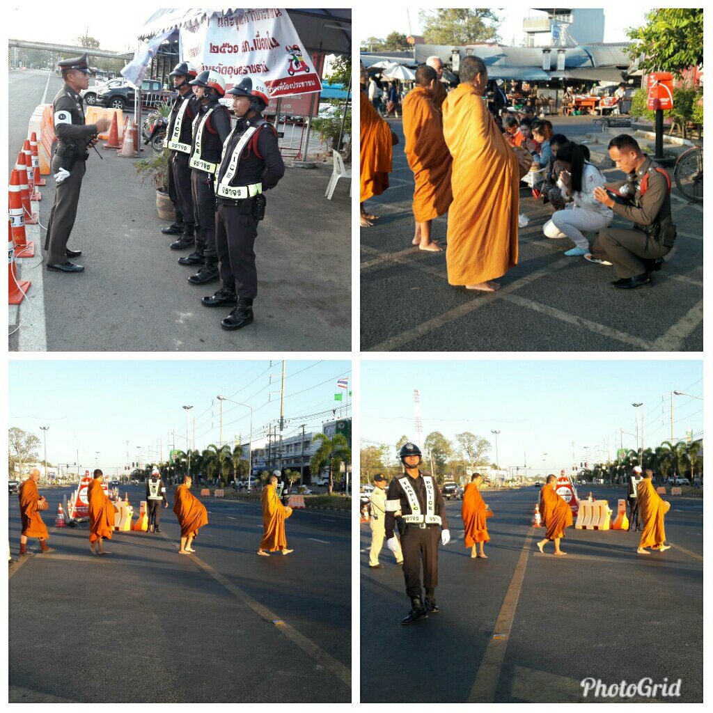 31/12/2560 เวลา 06.00 น.ร.ต.อ.สมบัติ แววศรี ร้อยเวรจราจร สภ.เขื่องใน ภายใต้การนำของ พ.ต.อ.ปริญญา หันไชยุงวา ผกก.ประชุมสั่งการสายตรวจและออกปฏิบัติหน้าที่อำนวยความสะดวกการจราจรในเขตรับผิดชอบ