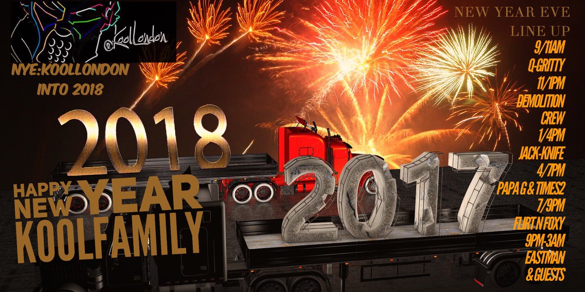 EastmansoundUk's tweet photo. Today’s New Years Eve Live up live on https://t.co/eu8Zy9vki3 its party time all Day &amp; Night Tunein Logon don’t miss please support and share keep it Kool into 2018 Happy New Year KoolFamily 👏🏼❤️👍🏼💯 https://t.co/rYf5PeL5bi