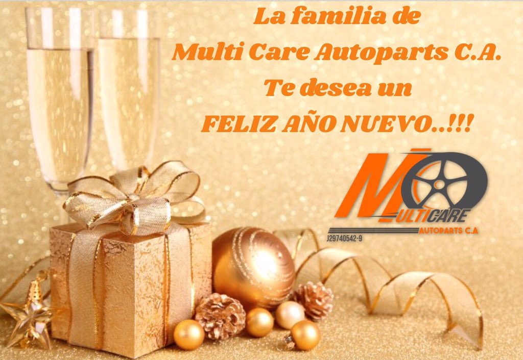 multicareauto's tweet photo. Que el 2018 sea un renacer en la vida de cada uno, con salud, amor, trabajo y paz... Feliz Año Nuevo te desea #MULTICARE 🥂 https://t.co/6LymGtnwjP