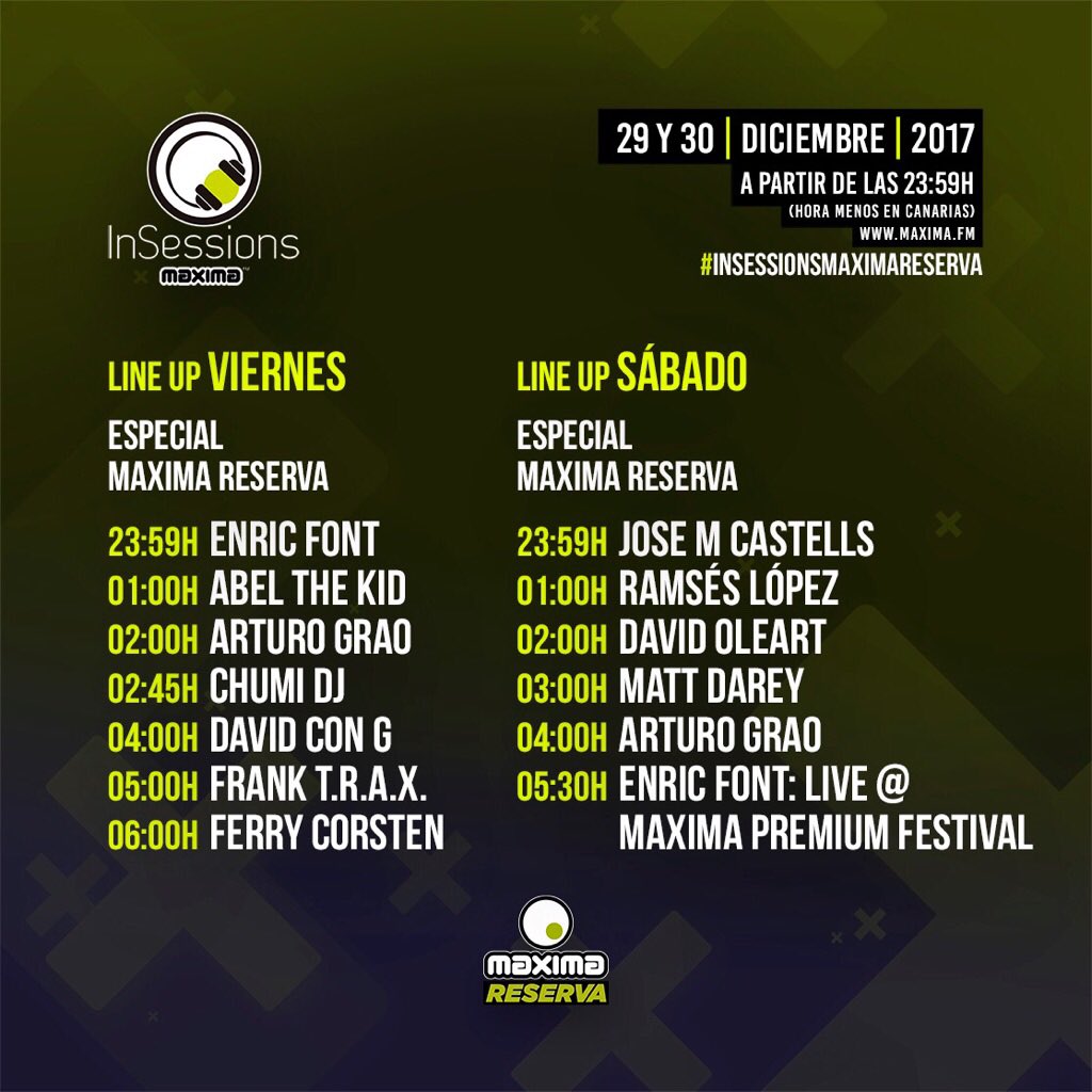 Los40Dance's tweet image. #InSessionsMaximaReserva
maxima.fm/2017/in-sessio…
@EnricFont cierre especial
#MaximaPremiumFestival 😍
😎▶ play.maxima.fm ¡Enjoy!