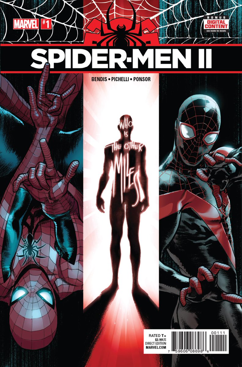 FantasyComicLG's tweet photo. @Marvel Nominee 5: Before @BRIANMBENDIS jumps from #marvel to the Distinguished Competition, he had a chance to tell one more story about his most well known character #SpiderMan #MilesMorales. He also used #SpiderMenII as a way to bring back his #UltimateUniverse https://t.co/TelK1pRGbc