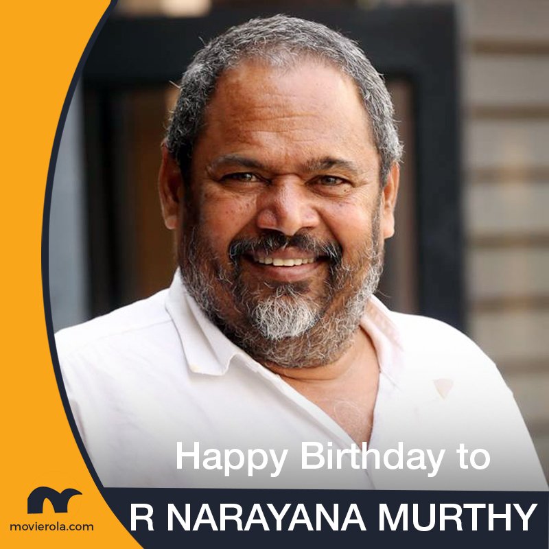 MovieRola's tweet photo. Happy Birthday to Tollywood Actor #RNarayanaMurthy.
#HBDRNarayanaMurthy https://t.co/iC2kdFI1RZ