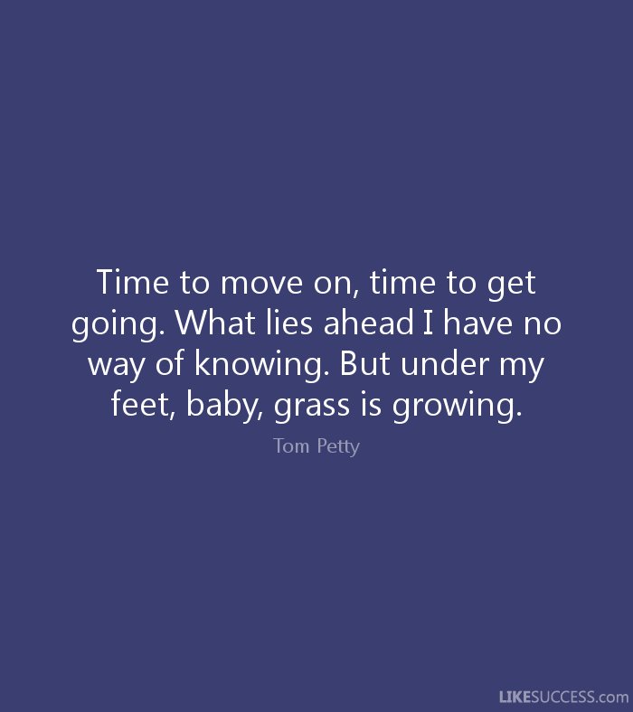 New years mantra #TomPetty