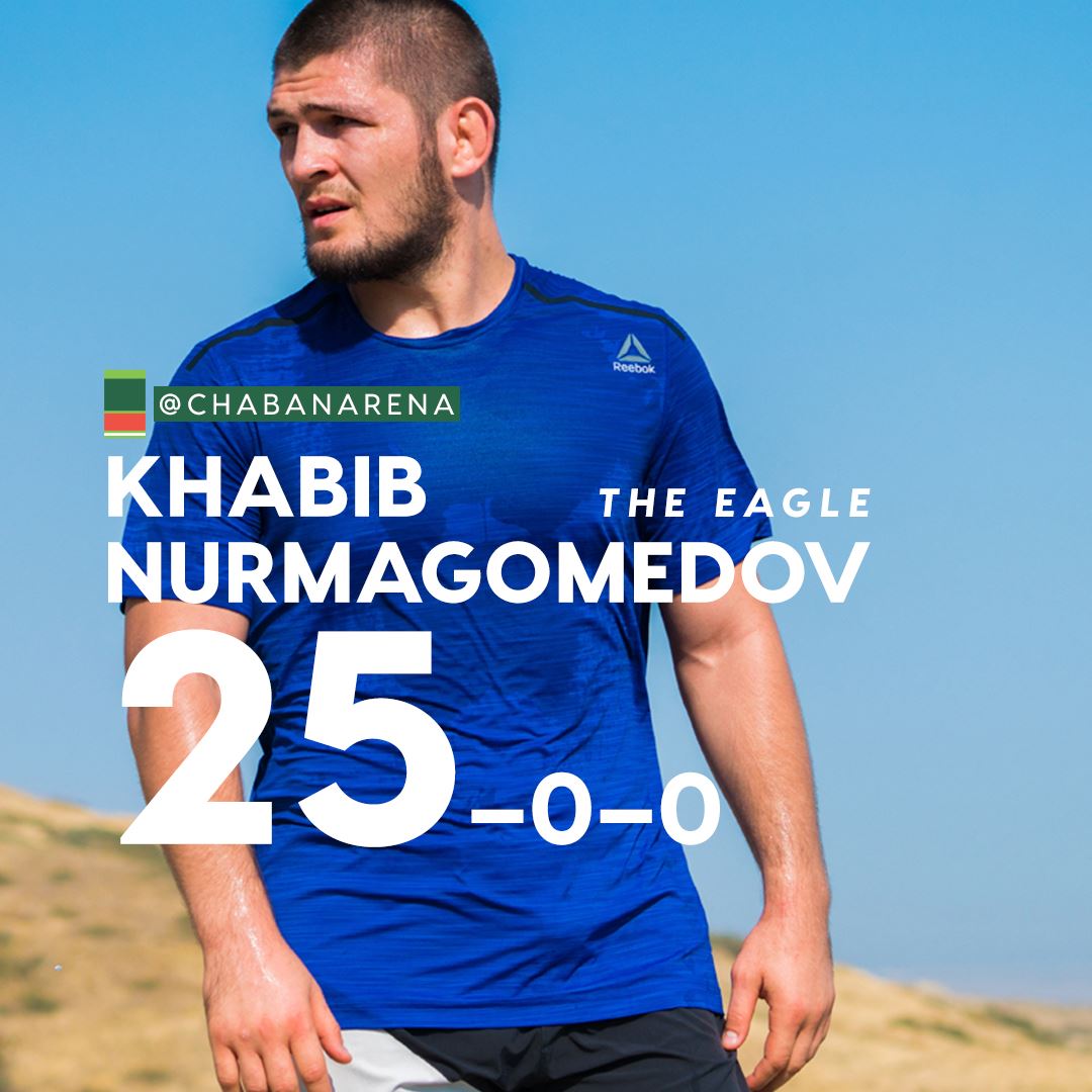 chabanarena's tweet photo. ☝️ @khabib_nurmagomedov
25–0–0 https://t.co/GDWWear63d