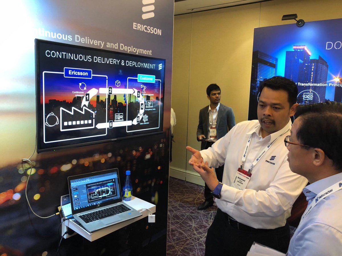 EricssonSoftw's tweet photo. How are you preparing for the New Year? Get insights and key note takeaways about Digital Transformation from our time at #TMFLiveAsia - Check out our recap on the #EricssonDigital Blog! #TMFLive https://t.co/aOLOdgnvGl https://t.co/tlZQX2crzT