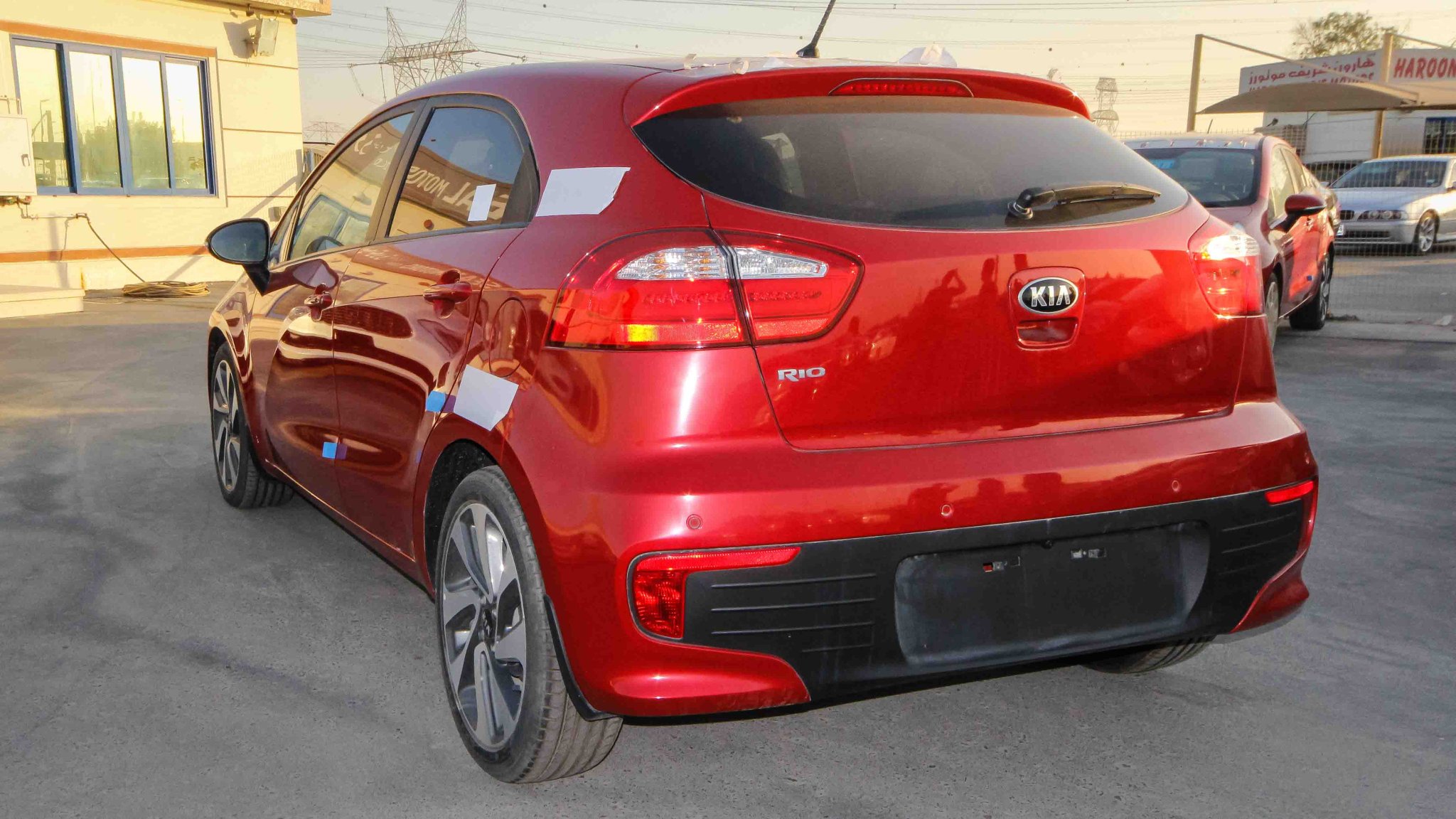 Raseal Motors on Twitter: "Kia Rio 2016 Model Red Hatchback - https://t ...