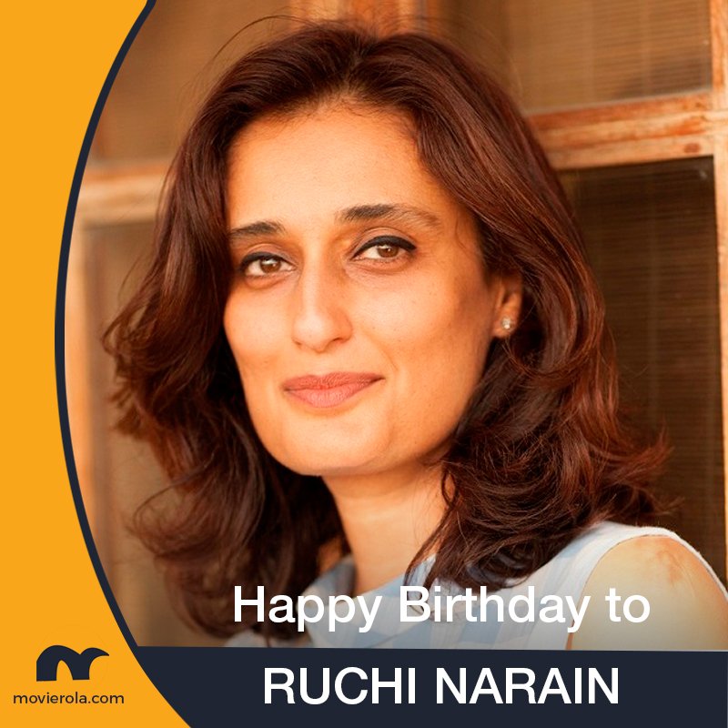 MovieRola's tweet photo. Happy Birthday to Bollywood Director #RuchiNarain.
#HBDRuchiNarain https://t.co/zxeLPhFj72