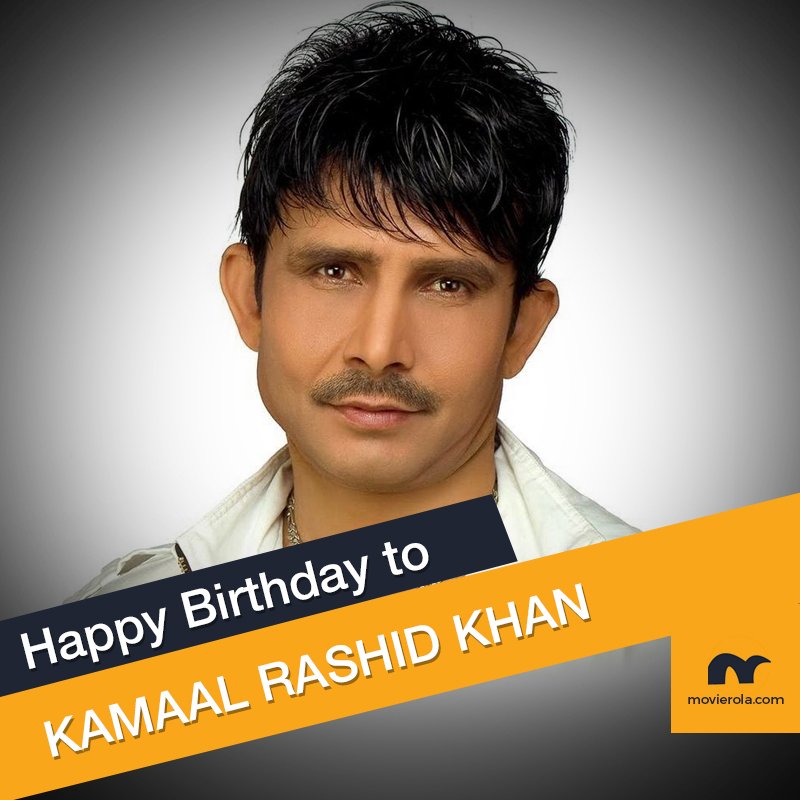 MovieRola's tweet photo. Happy Birthday to Bollywood Actor #KamaalRKhan
#HBDKamaalRKhan https://t.co/a8Iu9ZqKp3