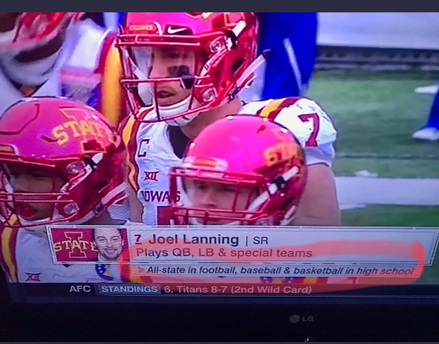 CoachingTX's tweet photo. The next time a coach tells you that you have to specialize in a single sport in high school if you want to play in college.....laugh at him ! https://t.co/xisrM0IhKA