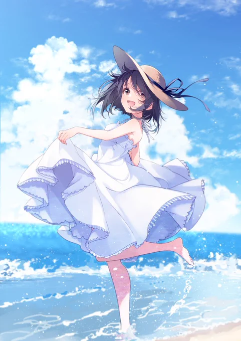 少し早いですが、今年も1年ありがとうございました!いつも絵を見てくださり、RTなどもありがとうございます…!来年も沢山イラストを描いていきたいと思います。よいお年をお迎えくださいませー!  #2017年自分が選ぶ今年の4枚 