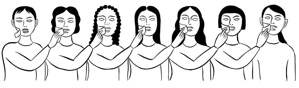 “Rachel Levit called in one week after the Weinstein news broke, and she wanted to respond to the avalanche of sexual violence allegations that followed. The art says it all with remarkable conceptual clarity.” — Andrew Sondern, art director nyti.ms/2q0TK1p