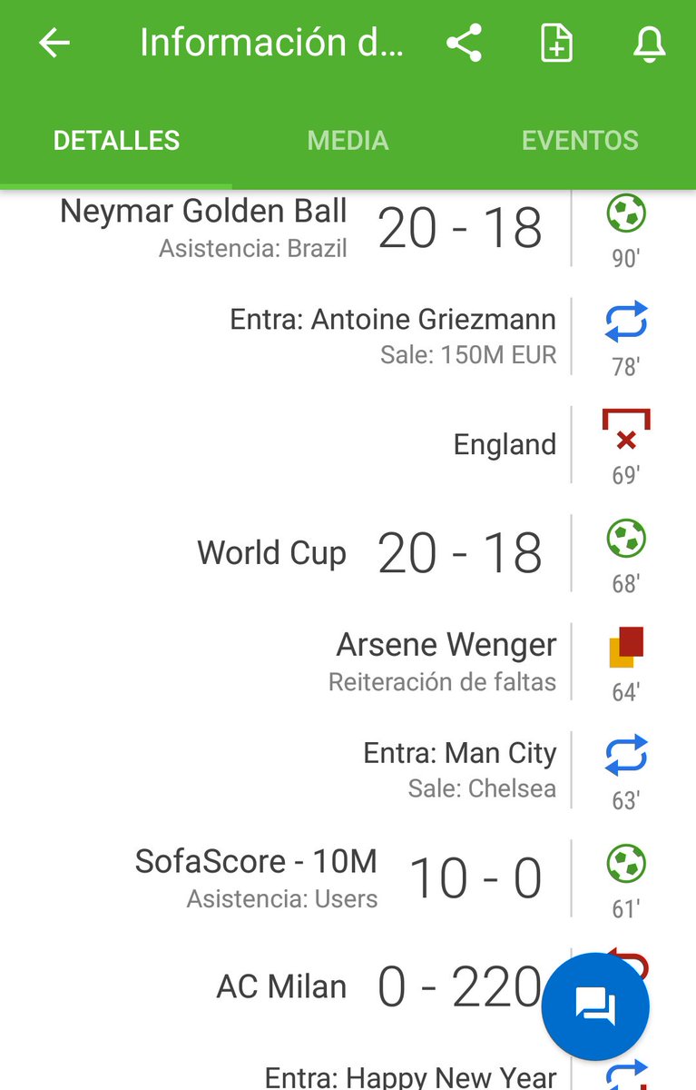 Fuesdes_Blog's tweet photo. Ojo al partido que ha creado Sofascore con lo mejor del 2017 y lo que pronostican ellos para el 2018😂😂 https://t.co/EhbdXKA0Qc