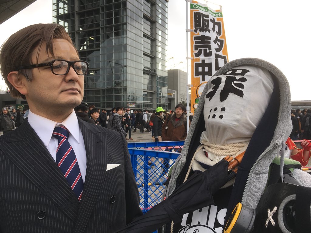 かみぶくろ در توییتر まさかキングスマンのコスプレを見るとは C93コスプレ