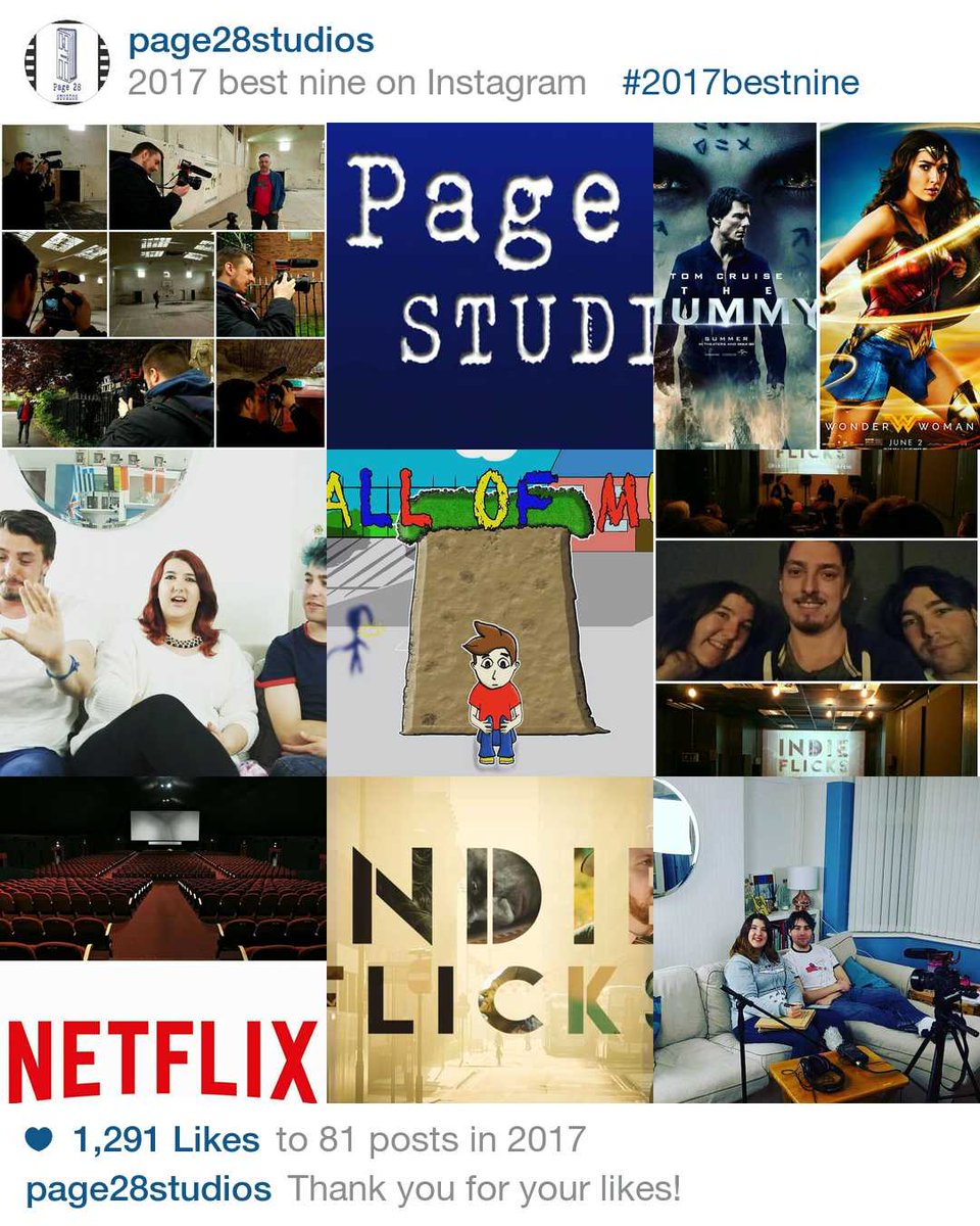 Page28_Studios's tweet photo. Only a few more hours until #2017 comes to a close, so we thought we'd share our #bestnine pics from this year. From filming inside Byrne Avenue Recreation Centre to releasing our #animated #shortfilm Wall of Mud, it's been an eventful year. Have a #HappyNewYear everyone. 🎆 https://t.co/wznz8MRlCu