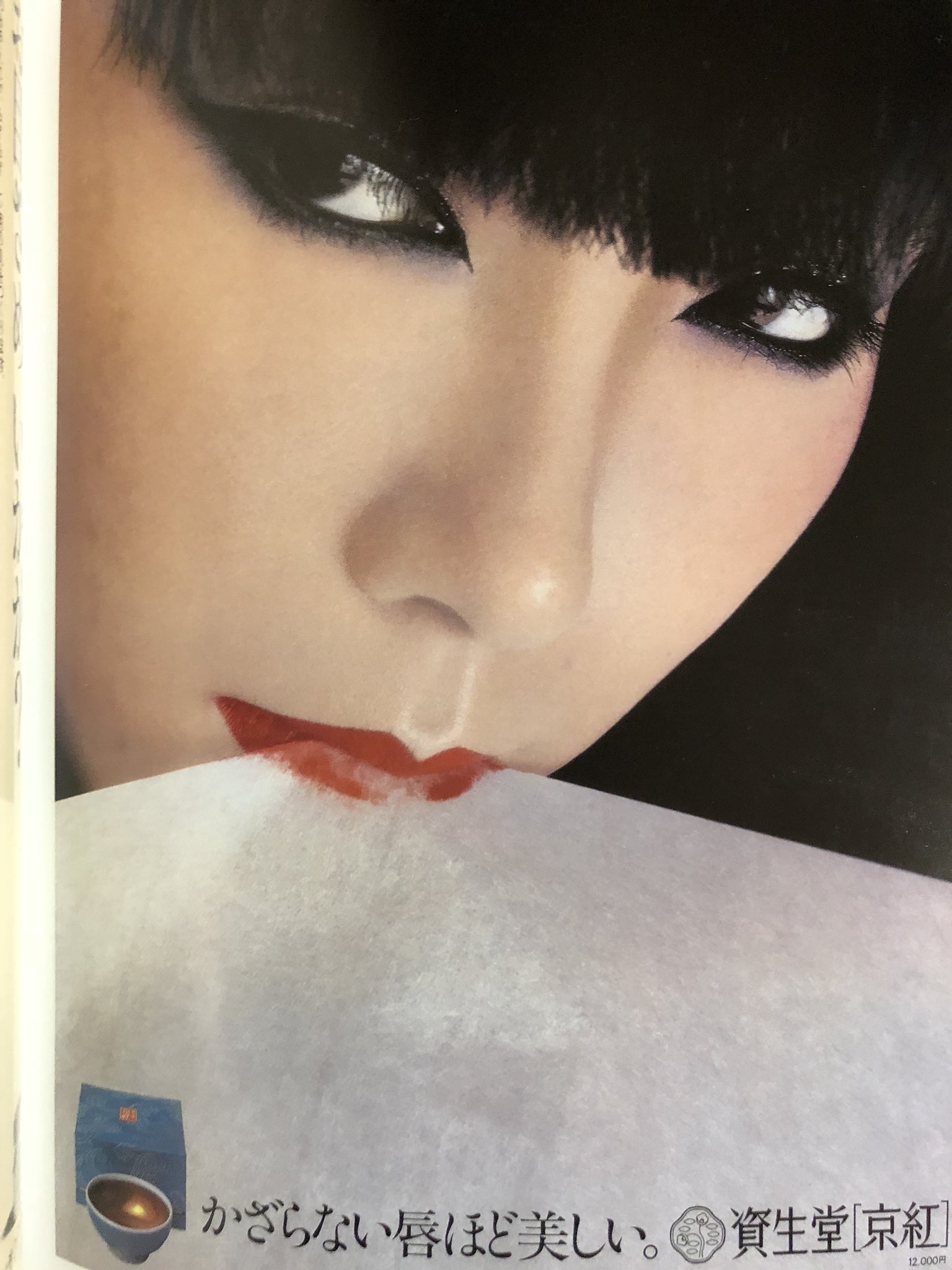 関善 山口小夜子さんの化粧品ポスターを見ていたらこのまま椎名林檎さんのジャケに使えそうなビジュアルいっぱいあった 美しい 年末お蔵出し T Co 9i1vydieit Twitter
