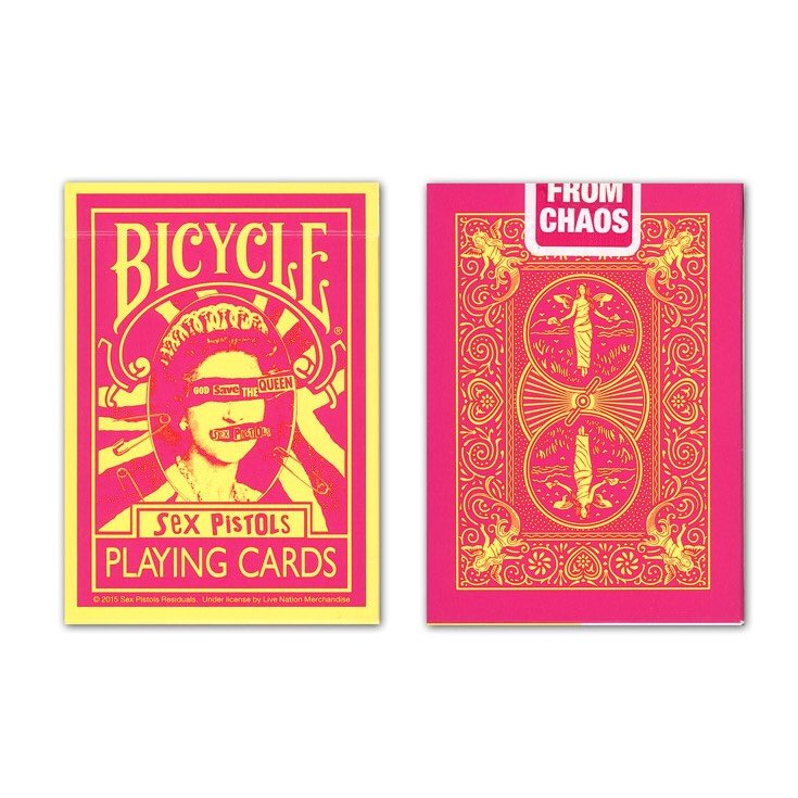 FRESHTHINGSJP's tweet photo. "SEX PISTOLS" BICYCLE PLAYING CARDS
#freshthingsjp #sexpistols https://t.co/eBlM4KT0MP