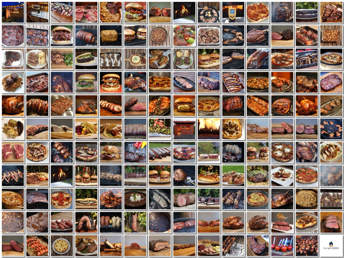 KungFuBBQ's tweet image. 2017: 150 cooks outside with fire. 
130 on my @Weberbarbecues kit: 116 were unique cooks / 14 repeats. 
20 cooks on the @UuniHQ 16 Pizza cooks / 4 cast iron cooks.
What a great year of cooking, totally loved it!