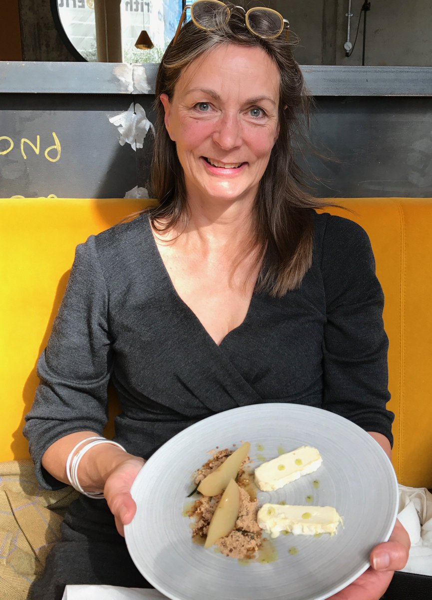 stjudecheese's tweet photo. Great write up for @trevesandhyde in @ObsMagazine by @jayrayner1 I loved the delicious pear &amp; cheese dessert that @GeorgeTannock made with my @stjudecheese for me the day I visited with @Pientello https://t.co/S2xaYPleys