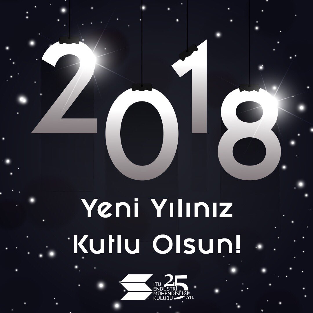 İTÜ EMK olarak, hepinize sevdiklerinizle geçireceğiniz mutlu yıllar dileriz.