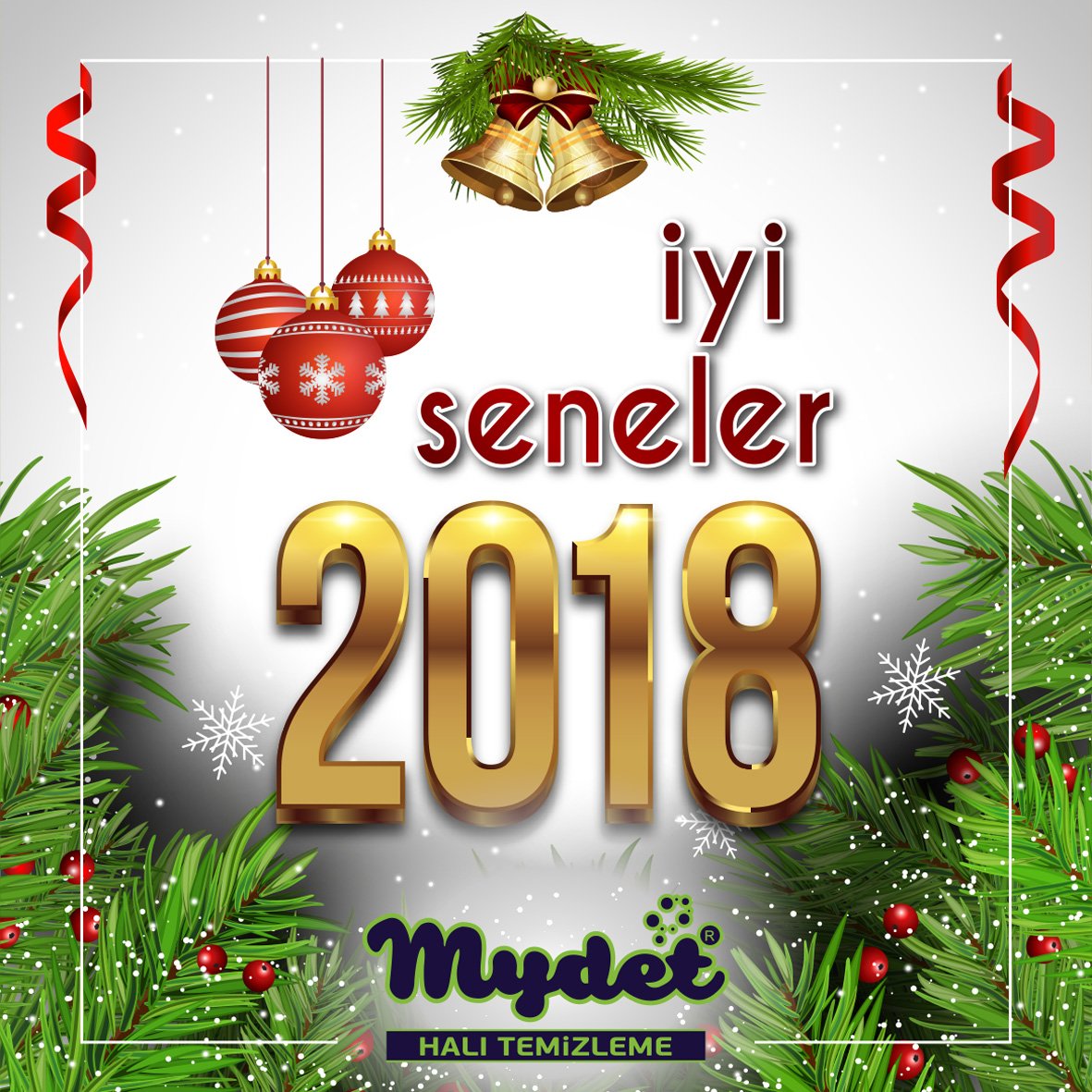 Siz ve sevdiklerinize sağlıklı, mutlu, barış ve huzur dolu bir yıl dileriz. Mutlu yıllar. #iyiseneler #yeniyıl2018 #mydethalitemzileme