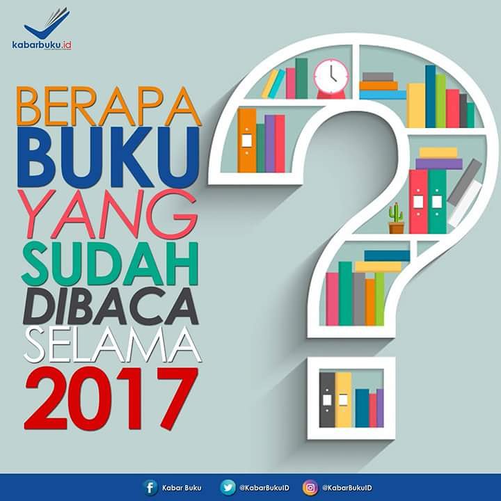 Ayo jujur, cuma sempat berapa judul? #HappyNewYear2018 #HappyNewYear #TerimaKasih2017 #Resolusi2018 #BacaBuku