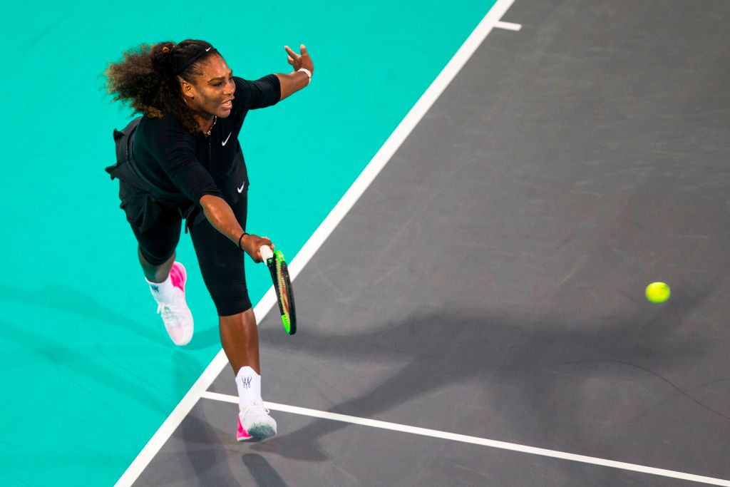 Serena Williams has completed her first match back since giving birth fourth months ago.

Next step, winning titles.

👉 bbc.in/2q2zRHf