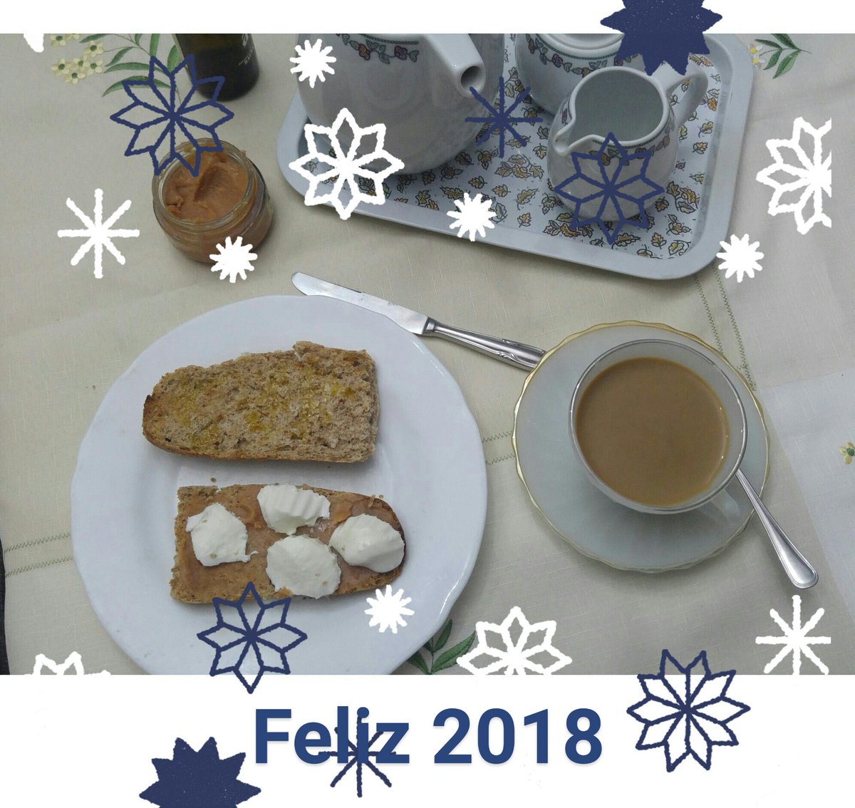chary_serrano's tweet photo. #FelizDomingo
Último #desayuno del año con mi #pan 100% #IntegralBakery.
Dia de celebrar lo vivido y mirar con alegría y esperanza a lo que está por venir. #yovidasana #pandehorno de #SupermercadosPiedra
#pandeverdad #31deDiciembre #Feliz2018 #FelizAñoNuevo https://t.co/pN9jZy9Py6