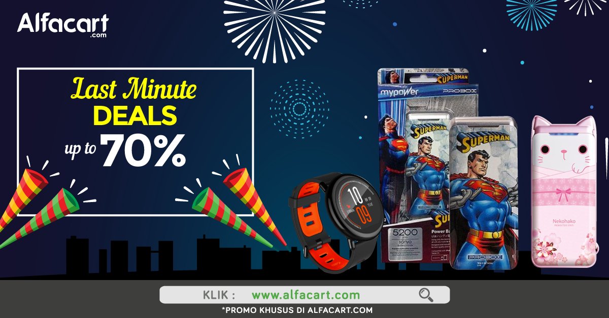 Persembahan khusus dari ayobelanja.com untuk Sahabat! Ada diskon hingga 70% Cek sekarang! Info Klik alfa.id/belanjaalfatw