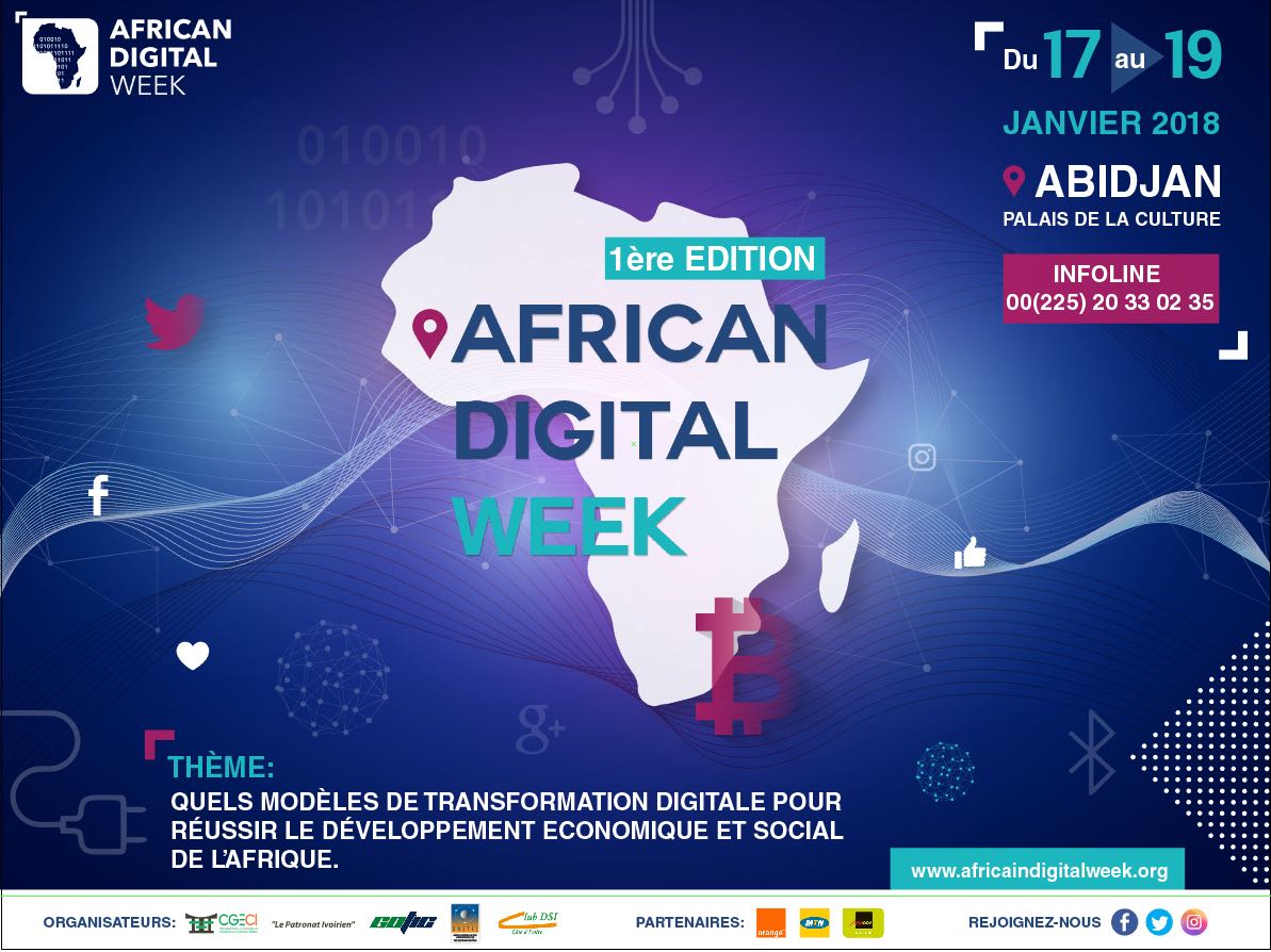 douglasmbiandou's tweet photo. ADW18 : le patronat Ivoirien s'interroge sur les formations et métiers pour réussir la transformation digitale en Afrique https://t.co/MG55uhHFEq Mes 10 propositions @10000codeurs @RealSmartAfrica https://t.co/CwZLoCYHPb
