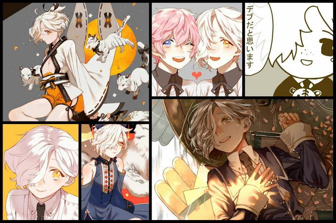 #繋がらなくていいから俺の五虎退ちゃんを見てくれ 

今年もたくさん描きました🐾 