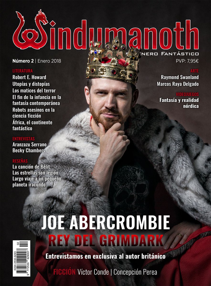 LeeRunas's tweet image. Hoy es el cumpleaños de Joe Abercrombie. ¡Felicidades al rey del grimdark!

Happy birthday, @LordGrimdark!