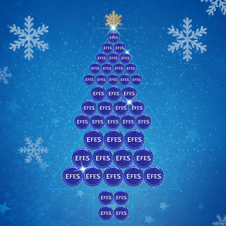 Hopes, dreams, good starts… Make a wish and raise a toast to the the new year! 🍻 🎄 #HappyNewYear #efes #efespilsener #efesbeer