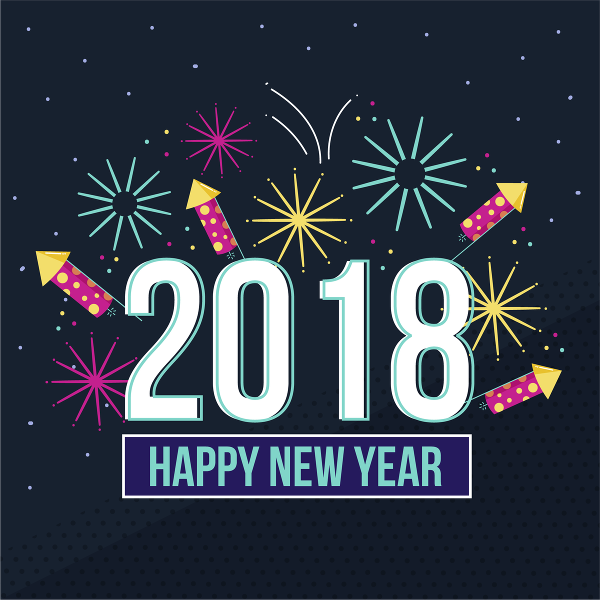 CarvicoSpa's tweet photo. The 2018 is going to begin... Happy New Year! 🎊 https://t.co/vsZ49E2qPD