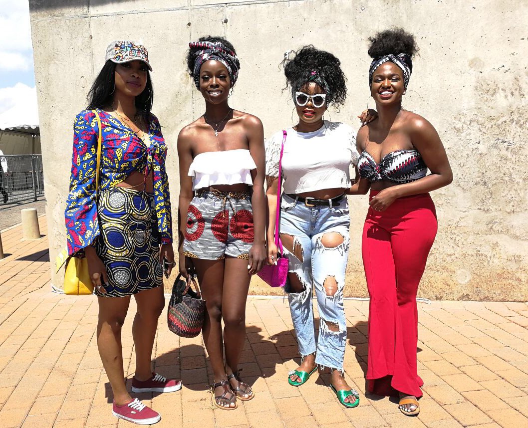 CapitalFMKenya's tweet photo. Day 1 of @afropunk in summary: Melanin popping, serving looks and celebrating black culture 🌍

#CapitalFMisAfropunk #254meetsSouthAfrica 
#AfropunkJoburg 
#Afropunk 
#OOTD https://t.co/Yjb8KzurGr