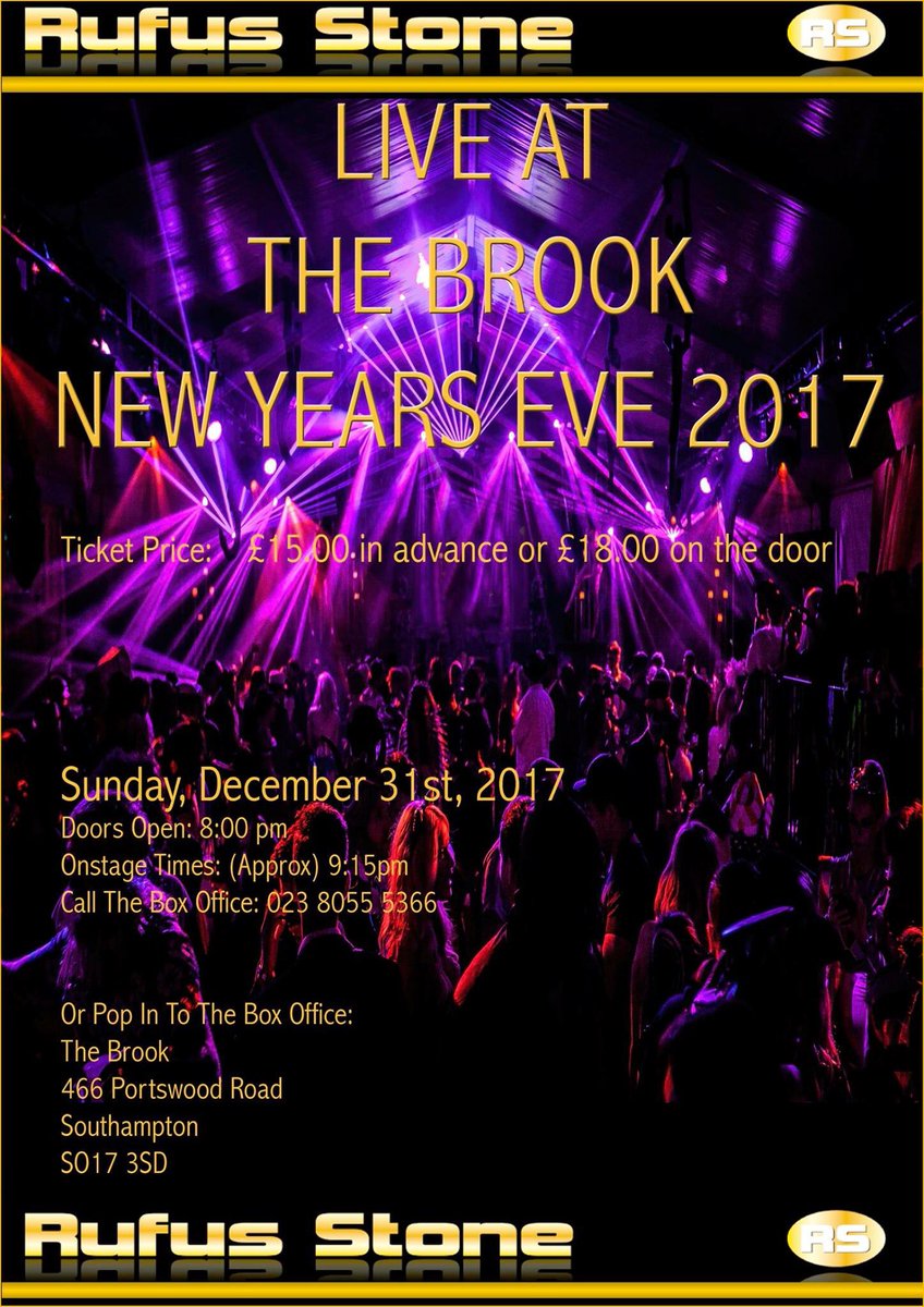 rufusstone84's tweet photo. Tonight! Who is coming? Dancing shoes at the ready! #FarewellMalc #NYEGig #RufusStoneSoul https://t.co/494l0hSxCT