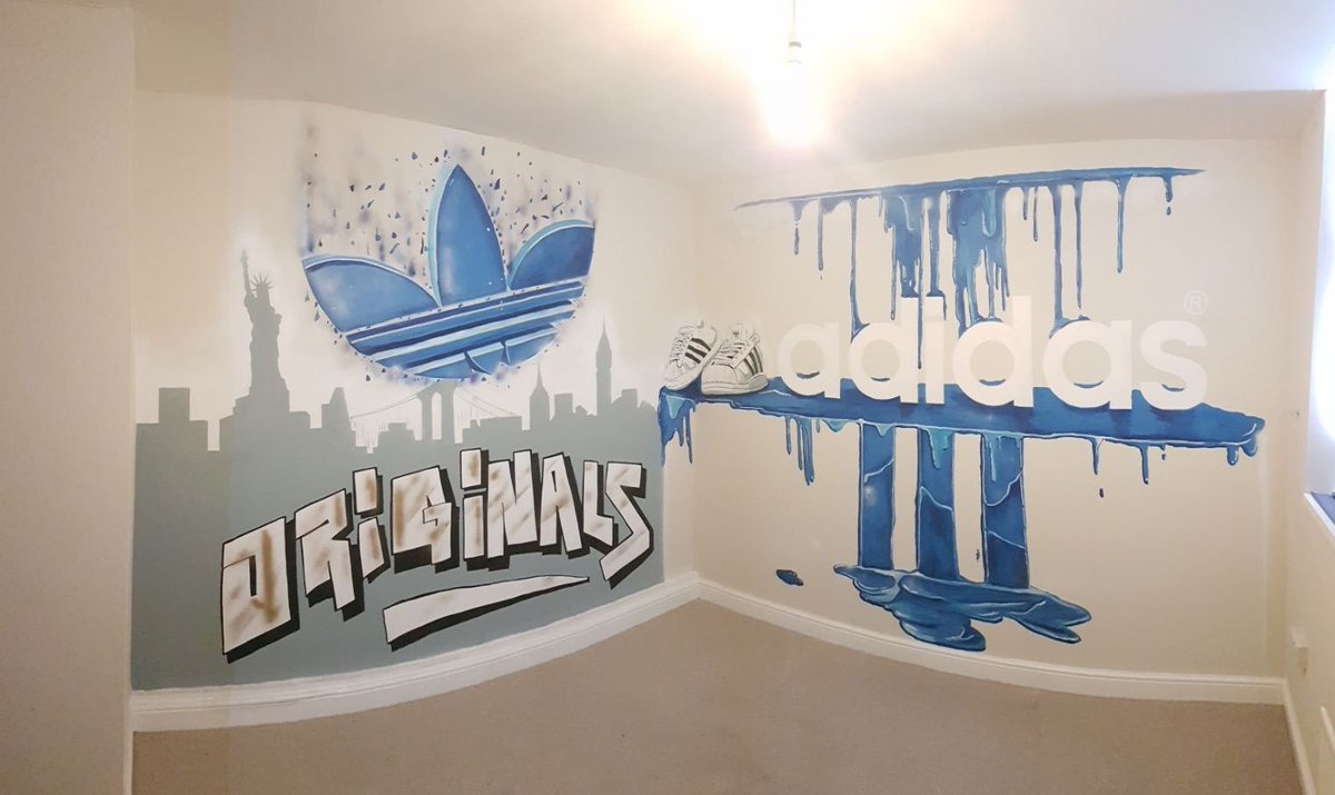 adidas originals wall art