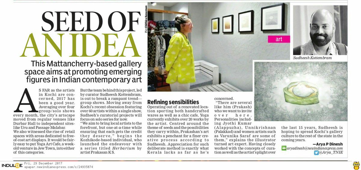 nasakarpks's tweet photo. Herbarium
Prakasan K S
Solo exhibition of Paintings 2017
#ContemporaryArt #Paintings #Prakasanks #art #Indianart #Asianart #worldart https://t.co/pTj3T3jnoy