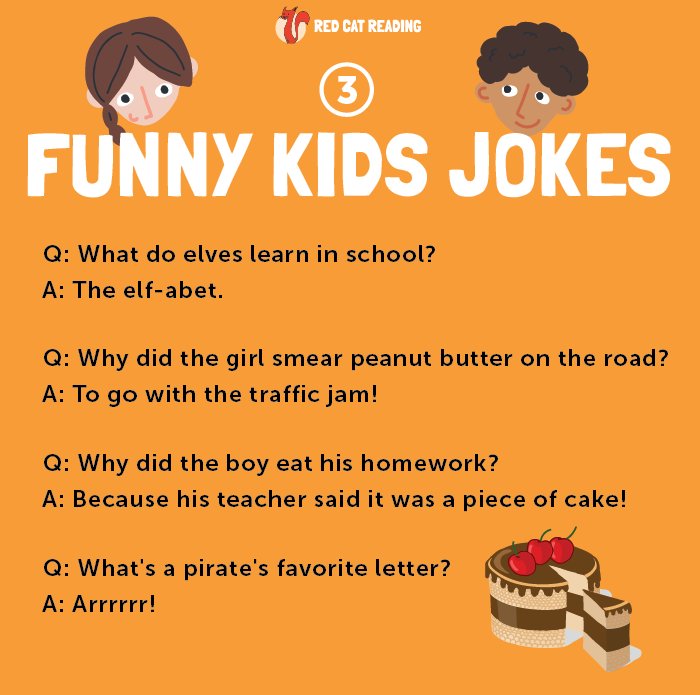 Kid Friendly Jokes Very Funny Jokes For - Perpustakaan Sekolah