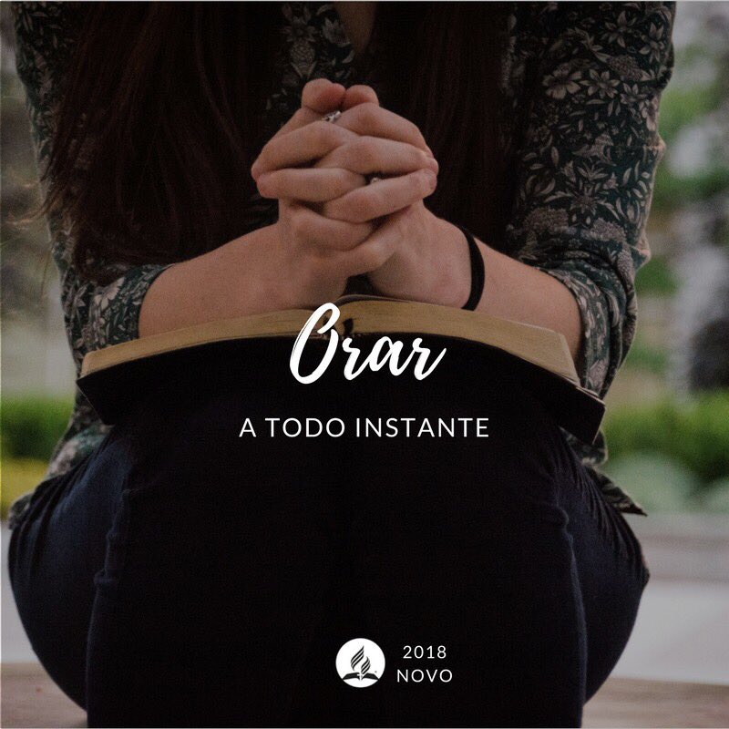 Para não esquecer neste ano novo: “Não ter tempo para Deus é viver perdendo tempo”. #Feliz2018 #PrimeiroDeus #Discipulado