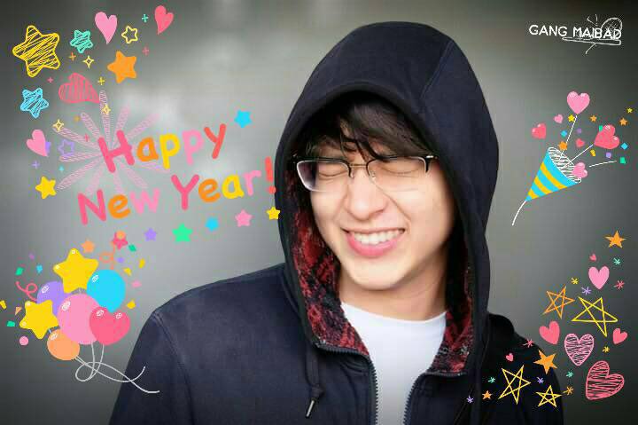 HNY2018🎉🎈 #แก๊งไม้แบดรักเจมส์จิ2018