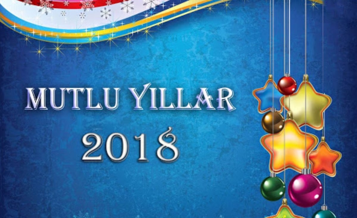 Yeni yılınızı kutlar, herkese başarılı bir yıl dileriz. 😊🎉🎉