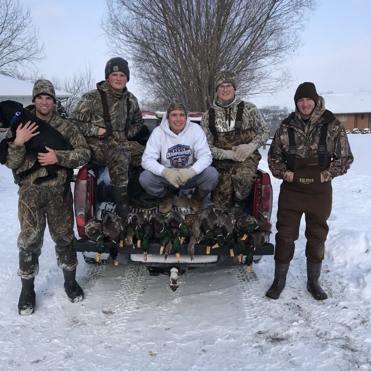 Tail_Chasin's tweet image. Five man limit yesterday for the Chasin’ Tail crew! #IfItFliesItDies #Greenheads #Limit