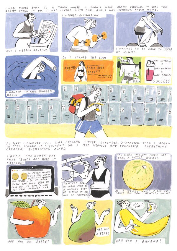 jaydeperkin's tweet image. New year. New you. The media uses this time of year to prey on our securities. Don't buy into shitty fads, surround yourself with people who love &amp;amp; respect you. do whatever you need to do, but do it for you, not anyone else. (my comic 'Fitter, Healthier') happy new year✌️🥑❤️