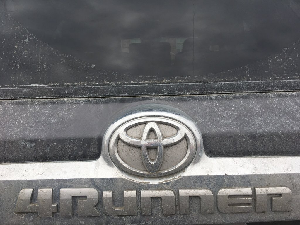 Dirtiest #4Runner in the state hands down. #LetsGoPlaces #WinterRoadTrippin