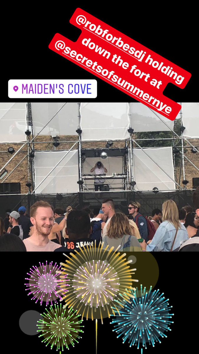 5FM's tweet photo. Meanwhile in CT... 

@Nick_Hamman &amp; @RobForbesDJ are holding down the fort at Secrets of Summer! #NYE5 #5ummer https://t.co/Kilj6lYQW8
